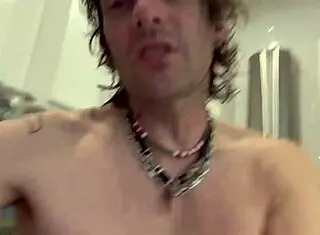 Nacho Daddy Sucks Huge Cock And Gets Intense Orgasm In Leather Yoga Session!