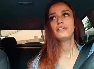 hey check out this hung passenger jerking off in the rideshare backseat