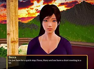 Brunette Teen and Redhead Milf Share Big Tits Secrets