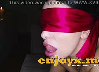 hey, you see how this brunette russian kira queen gets bound waxed and ready to squirt in wild fetish action?