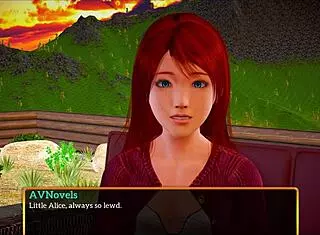 Brunette Teen and Redhead Milf Share Big Tits Secrets