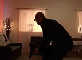 Milf Carly Parker with big boobs handles two cocks in double penetration threesome action