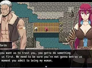 Fallen Makina Tied Up Convinces Bandit Leader Bardo To Allow Her As Woman Through Dogeza Throat Pussy Use And Massive Facial