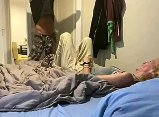 Camping Bungalow Weekend With Mature Amateur Blowjob And Licking Pussy In Cunilingus