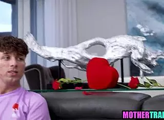 Valentines Day Stepmom And Stepson Join Taboo Old And Young Foursome With Redhead Milf Mommy In Group Pussy Licking