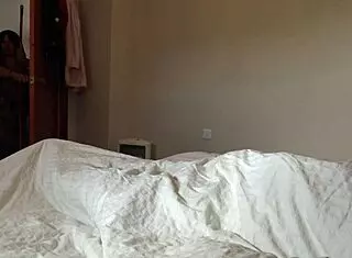 hotel maid gets surprised by my big black french cock and starts cheating
