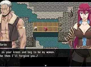 Fallen Makina Tied Up Convinces Bandit Leader Bardo To Allow Her As Woman Through Dogeza Throat Pussy Use And Massive Facial