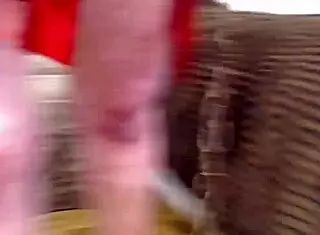 Fun roleplay as queen boudicca buying and breaking in a strong male specimen for the night