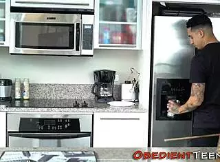 fetish teen mouth spermed