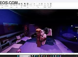 My girlfriend was offline, so I treated her like a bot and fucked her in part 2.