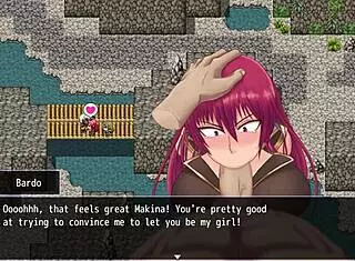 Fallen Makina Tied Up Convinces Bandit Leader Bardo To Allow Her As Woman Through Dogeza Throat Pussy Use And Massive Facial