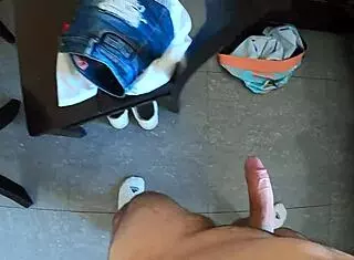 busty prostitute asks for condom but i remove it and creampie her dripping pussy