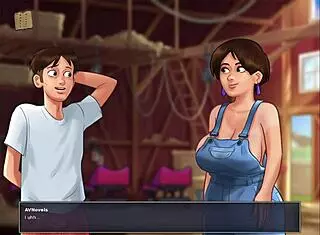 Summertime saga 198 unfolds with big tits meeting monster cock in wild encounters