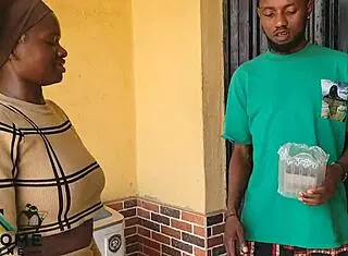 amateur ebony babe rides big cock in skirt and shorts for wet pussy pounding!