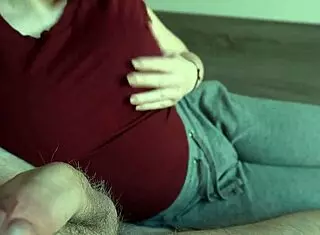 My Busty Wife Is The Goddess Of Handjobs