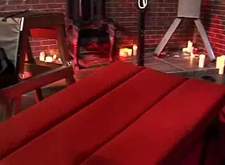 Sluts in Latex and Stockings Get Fucked in Dungeon 4some