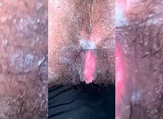 Creampie in ebony tight pussy 😍💦