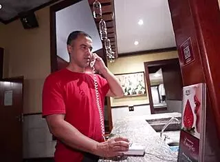 Big Cock Monster Pounds Ebony Latina Big Ass in Sauna Cowgirl Doggystyle