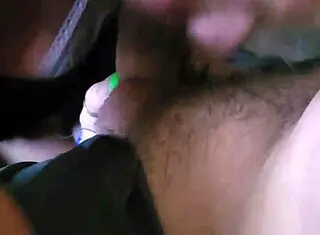 Amateur milf delivers sloppy deepthroat in homemade video with intense focus on technique.