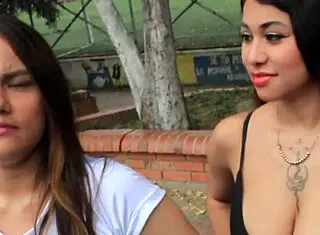 Training With Two Beautiful Busty Women Ends In Sex And A Delicious Threesome!