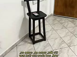 i get so turned on showing my big ass to stepdad during dance but he cant resist bouncing curves