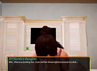 big cock in erotic brunette ass