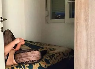 Oh My God, I Caught Her With That Monster Dildo In Her Tight Wet Pussy!