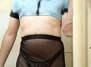 Cdzinha Putinha in Sexy Lingerie as Ladyboy Crossdressing