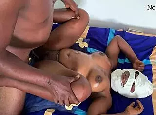 Sweet babe contrasts innocence with prostitute-like drilling in hotel room