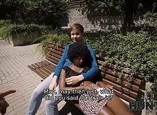 hey, good deeds only with this ebony girlfriend in doggystyle pov