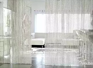 big boobs pawg nikki benz dances while rubbing her tits and wet pussy lips!