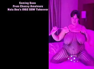 omg naia bee's 1982 bbw takeover with those massive tits dancing! 🍑🔥