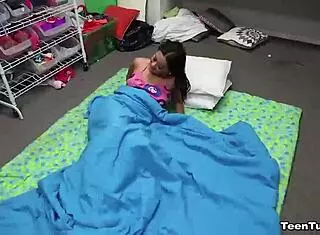 NAUGHTY Brunette POV Handjob - Watch This Sexy Teen Brunette Give Intense Handjob Action!