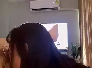 oh man, this asian ladyboy in stockings gets pounded bareback outdoors 😈🍆