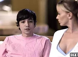 Hardcore Sex Keeps Milf Stepmom Pristine Edge Awake As Stepson Pounds Her Tight Hole