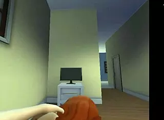 Redhead slut rides cock in cowgirl then bends over for doggystyle pussy pounding and assfucking