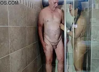 Hot sexy shave preview in shower