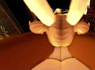 i'm fucking candy hard while she wears her sexy cosplay bunny outfit