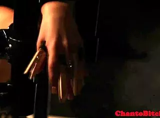 lezdom treatment with kinky lesbians in bondage and femdom domination