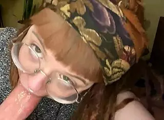 Surprising Deepthroat Therapy Session with Massive Cock Rating