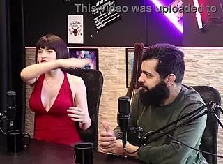 Watch the best moments from Lady Snow and Lord Kenobi in sensual cast part 5 on sheer red - teen blonde brunette group sex with tattoo interracial massage and romantic cuckold action!