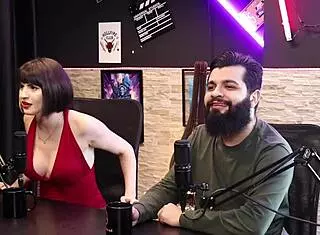 Watch the best moments from Lady Snow and Lord Kenobi in sensual cast part 5 on sheer red - teen blonde brunette group sex with tattoo interracial massage and romantic cuckold action!