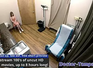 Hey, check out Dr Tampa in The Unapparent Trap with Daisy Bean – she's a petite shaved nurse in latex gloves and handcuffs humiliation.
