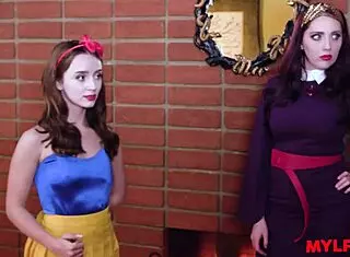 evil queen dominates whore princess