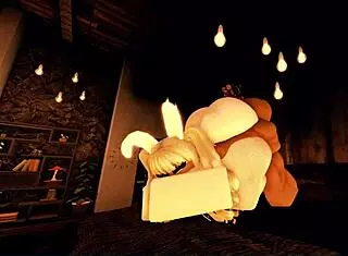 i'm fucking candy hard while she wears her sexy cosplay bunny outfit