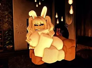 i'm fucking candy hard while she wears her sexy cosplay bunny outfit