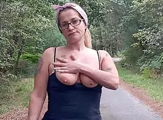 meryledyxxx enjoys public outdoor masturbation with smoking fetish. she adds intense anal fingering in the open air.