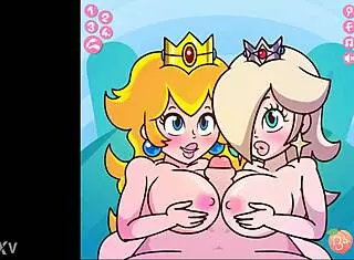 Peach & Rosalina's Double Facial Fun