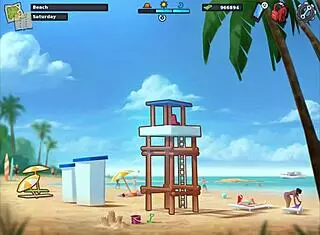 Summertime saga 221 features blonde with big tits in erotic scenes 😊