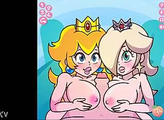 Peach & Rosalina's Double Facial Fun